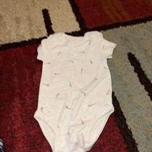 Nike Tan Baby Bodysuit
